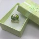 Bague Murano olive